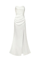 Dixie Fishtail High Slit Maxi Dress