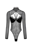 Hatsie Lace Long Sleeve Jumpsuit