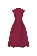 Paca Choker Sleeveless RosePink Maxi Dress