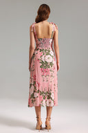 Jayne Floral Printed Midi Dress