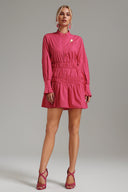 Nasim Shirred Mini Dress