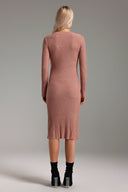 Yoland V Neck Midi Dress
