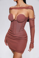 Slare Mesh Mini Dress