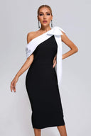 Elza Midi Bandage Dress - Bellabarnett