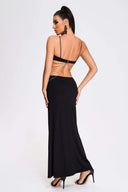 Etta Cutout Halter Maxi Dress